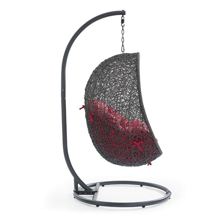 Modway EEI-2273 Hide Outdoor Patio Swing Chair With Stand Modway