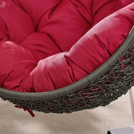 Modway EEI-2273 Hide Outdoor Patio Swing Chair With Stand Modway