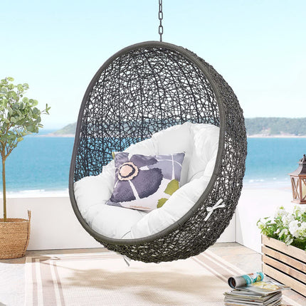 Modway EEI-2273 Hide Outdoor Patio Swing Chair With Stand Modway