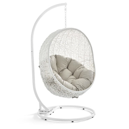 Modway EEI-2273 Hide Outdoor Patio Swing Chair With Stand Modway