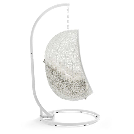 Modway EEI-2273 Hide Outdoor Patio Swing Chair With Stand Modway
