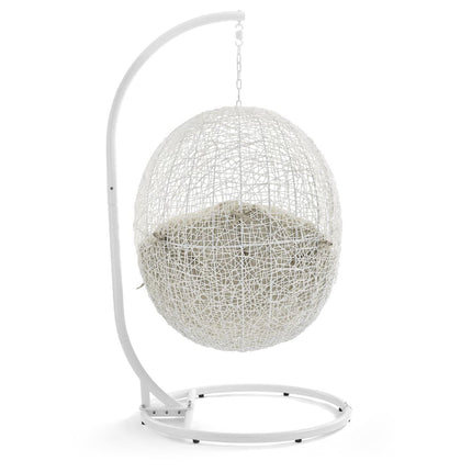 Modway EEI-2273 Hide Outdoor Patio Swing Chair With Stand Modway