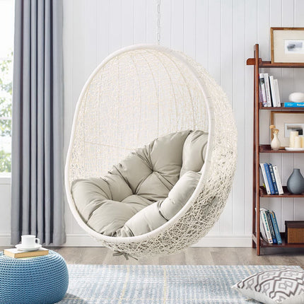 Modway EEI-2273 Hide Outdoor Patio Swing Chair With Stand Modway