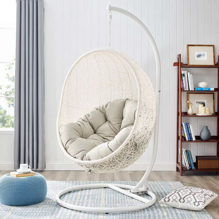 Modway EEI-2273 Hide Outdoor Patio Swing Chair With Stand Modway