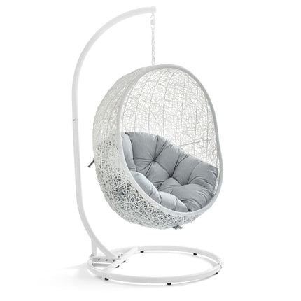 Modway EEI-2273 Hide Outdoor Patio Swing Chair With Stand Modway