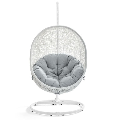 Modway EEI-2273 Hide Outdoor Patio Swing Chair With Stand Modway