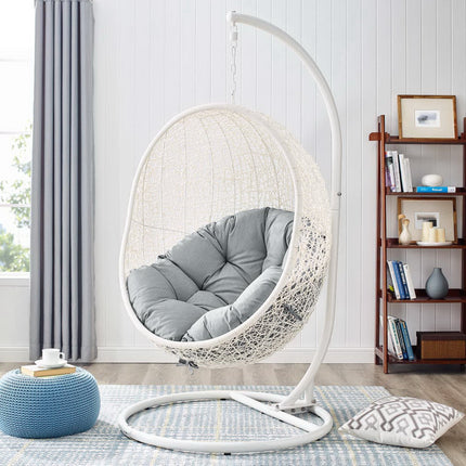 Modway EEI-2273 Hide Outdoor Patio Swing Chair With Stand Modway