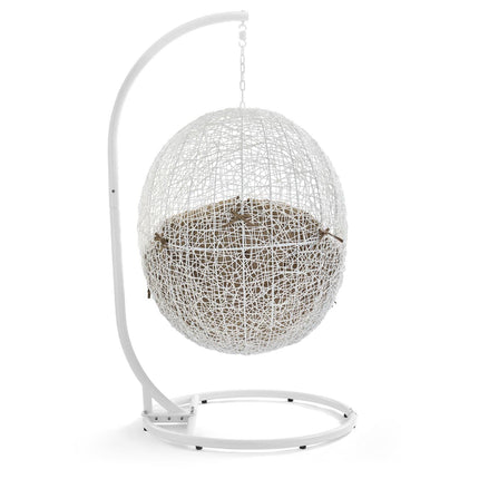 Modway EEI-2273 Hide Outdoor Patio Swing Chair With Stand Modway