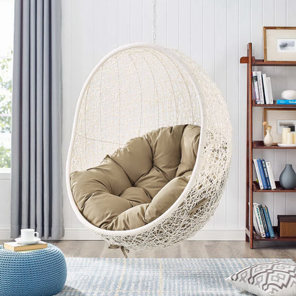 Modway EEI-2273 Hide Outdoor Patio Swing Chair With Stand Modway