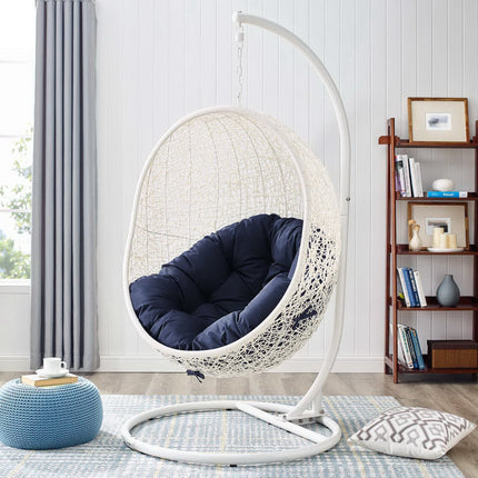 Modway EEI-2273 Hide Outdoor Patio Swing Chair With Stand Modway
