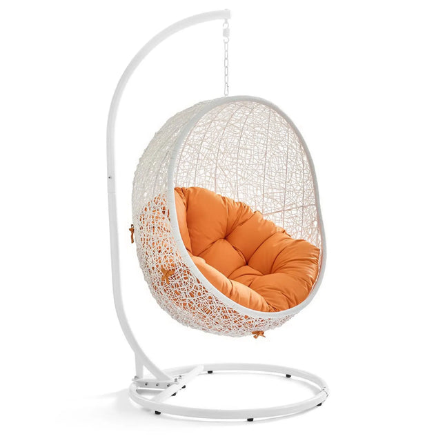 Modway EEI-2273 Hide Outdoor Patio Swing Chair With Stand Modway