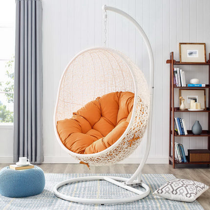 Modway EEI-2273 Hide Outdoor Patio Swing Chair With Stand Modway