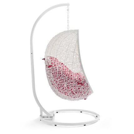Modway EEI-2273 Hide Outdoor Patio Swing Chair With Stand Modway