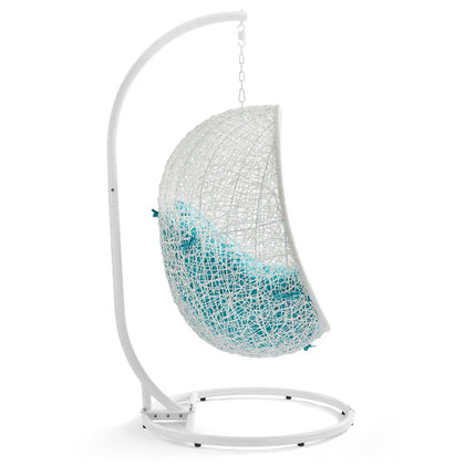 Modway EEI-2273 Hide Outdoor Patio Swing Chair With Stand Modway