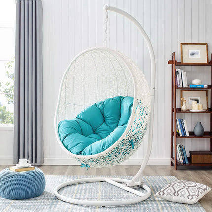 Modway EEI-2273 Hide Outdoor Patio Swing Chair With Stand Modway
