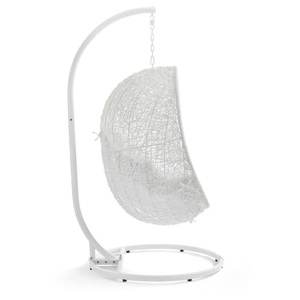Modway EEI-2273 Hide Outdoor Patio Swing Chair With Stand Modway