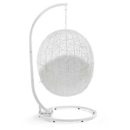 Modway EEI-2273 Hide Outdoor Patio Swing Chair With Stand Modway