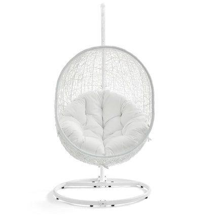 Modway EEI-2273 Hide Outdoor Patio Swing Chair With Stand Modway