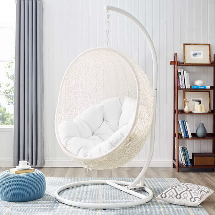Modway EEI-2273 Hide Outdoor Patio Swing Chair With Stand Modway