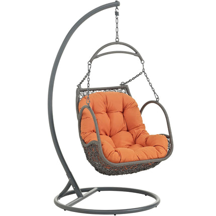 Modway EEI-2279 Arbor Outdoor Patio Wood Swing Chair Modway