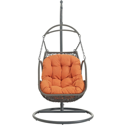 Modway EEI-2279 Arbor Outdoor Patio Wood Swing Chair Modway