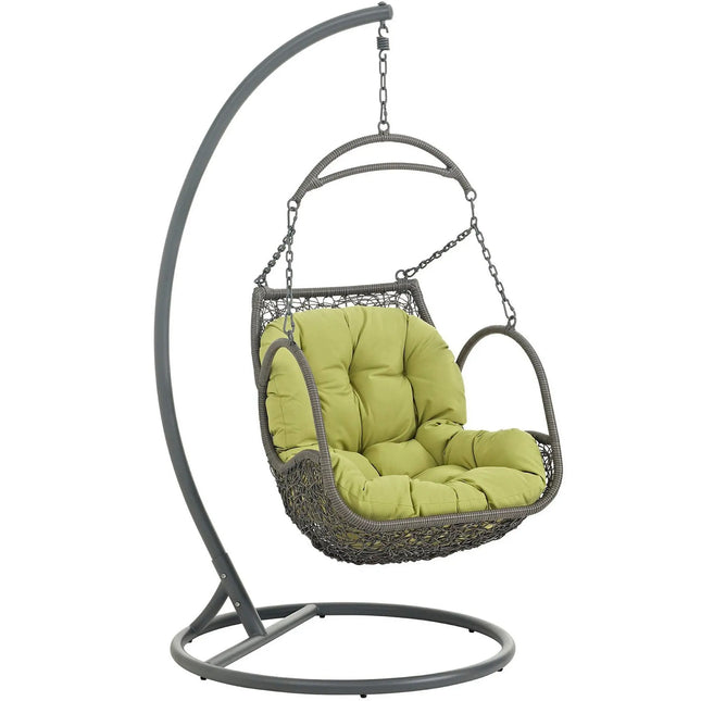 Modway EEI-2279 Arbor Outdoor Patio Wood Swing Chair Modway