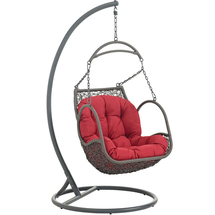 Modway EEI-2279 Arbor Outdoor Patio Wood Swing Chair Modway