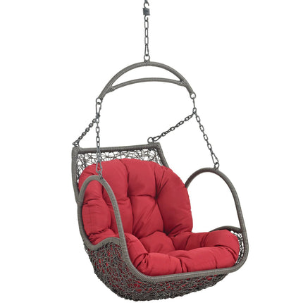 Modway EEI-2279 Arbor Outdoor Patio Wood Swing Chair Modway