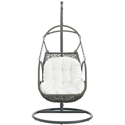 Modway EEI-2279 Arbor Outdoor Patio Wood Swing Chair Modway