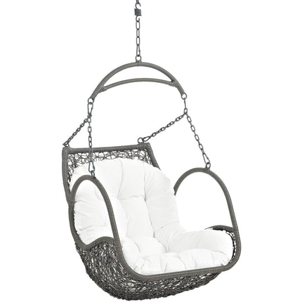 Modway EEI-2279 Arbor Outdoor Patio Wood Swing Chair Modway