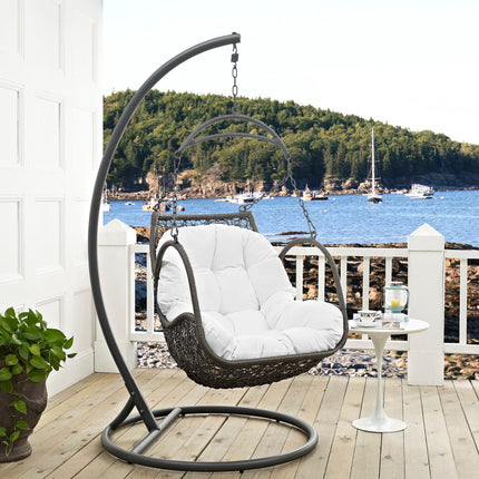 Modway EEI-2279 Arbor Outdoor Patio Wood Swing Chair Modway
