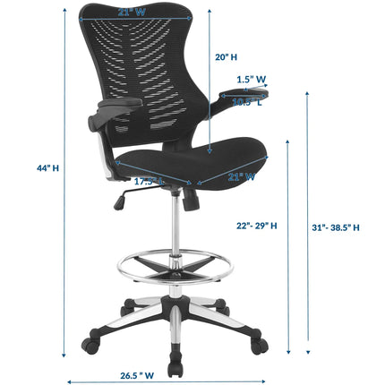 Modway EEI-2286 Charge Drafting Chair Modway