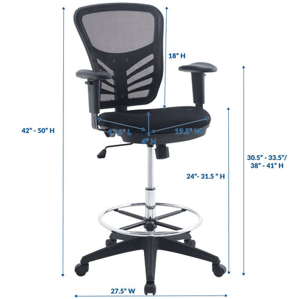 Modway EEI-2289 Articulate Drafting Chair Modway