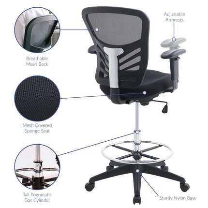 Modway EEI-2289 Articulate Drafting Chair Modway