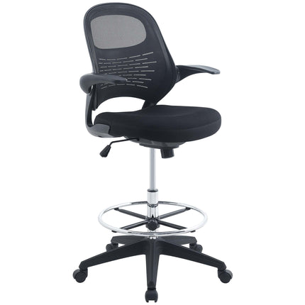 Modway EEI-2290 Stealth Drafting Chair - Plaza Home Decor