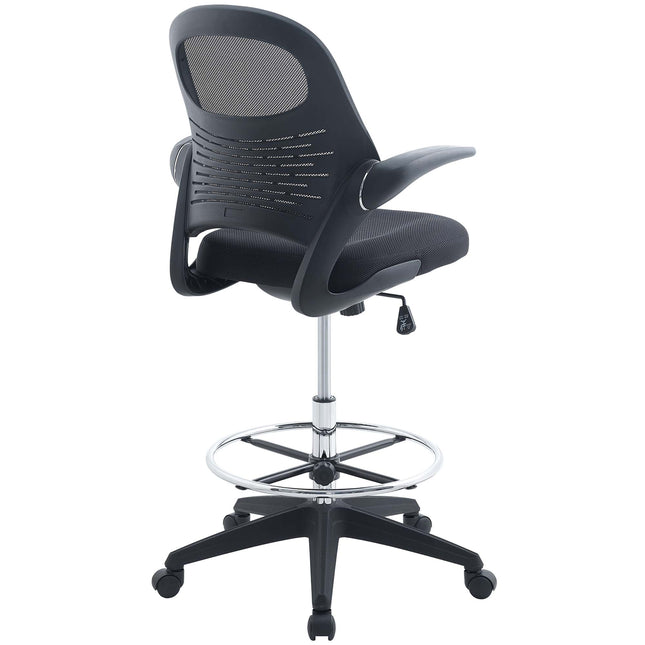 Modway EEI-2290 Stealth Drafting Chair - Plaza Home Decor