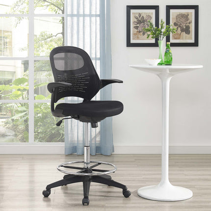 Modway EEI-2290 Stealth Drafting Chair - Plaza Home Decor