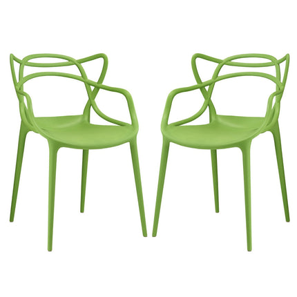 Modway EEI-2347 Entangled Dining Set Set of 2 Modway