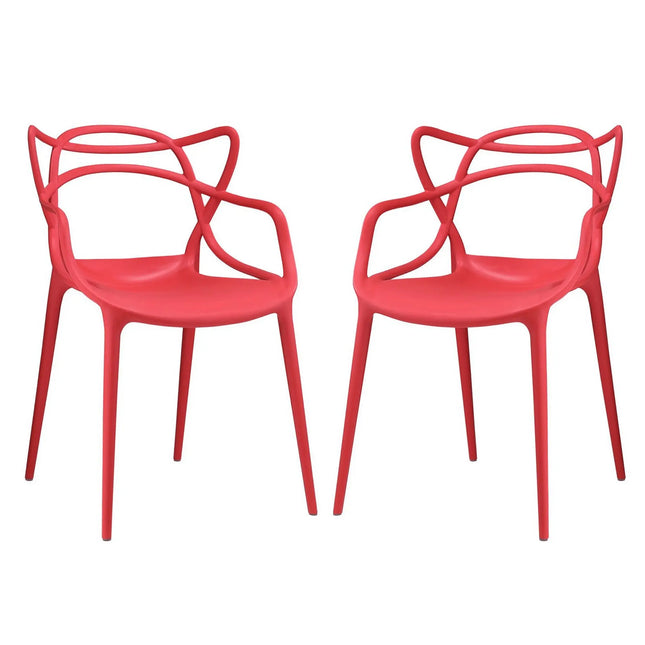 Modway EEI-2347 Entangled Dining Set Set of 2 Modway