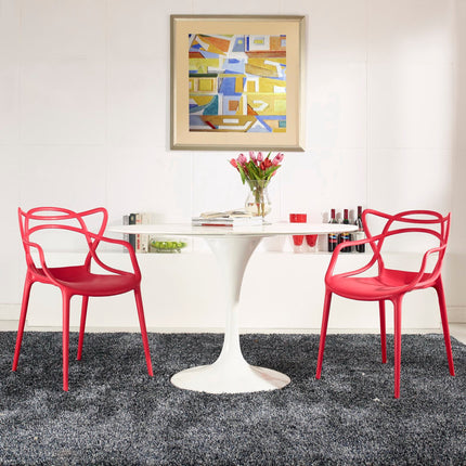 Modway EEI-2347 Entangled Dining Set Set of 2 Modway