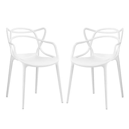 Modway EEI-2347 Entangled Dining Set Set of 2 Modway