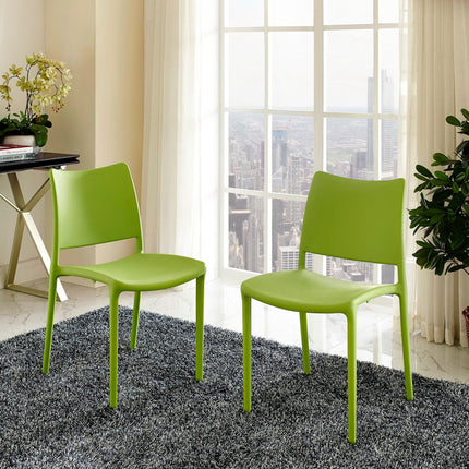 Modway EEI-2424 Hipster Dining Side Chair Set of 2 Modway