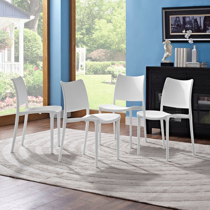 Modway EEI-2425 Hipster Dining Side Chair Set of 4 Modway
