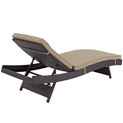 Modway EEI-2428 Convene Outdoor Patio Chaise Set of 2 Modway
