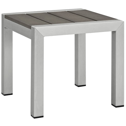 Modway EEI-2466 Shore 3 Piece Outdoor Patio Aluminum Set Modway
