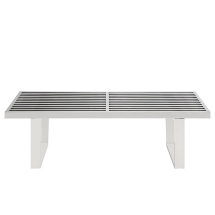 Modway EEI-247 Sauna 4' Stainless Steel Bench Modway