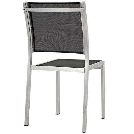 Modway EEI-2485 Shore 7 Piece Outdoor Patio Aluminum Dining Set Modway