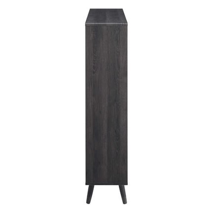Modway EEI-2529 Transmit 7 Shelf Wood Grain Bookcase Modway