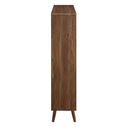 Modway EEI-2529 Transmit 7 Shelf Wood Grain Bookcase Modway