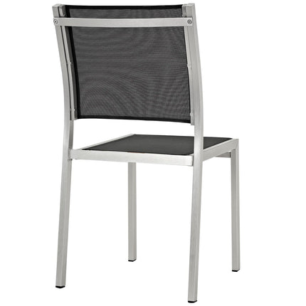 Modway EEI-2585 Shore Outdoor Patio Aluminum Side Chair Set of 2 - Plaza Home Decor